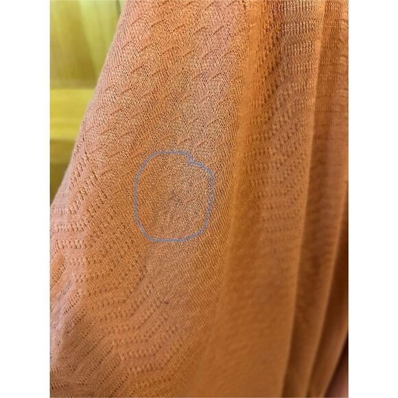 Torrid Skater Dress Size 1X Textured Light Orange /Rust nwt (0760) nwt Read - Picture 5 of 9